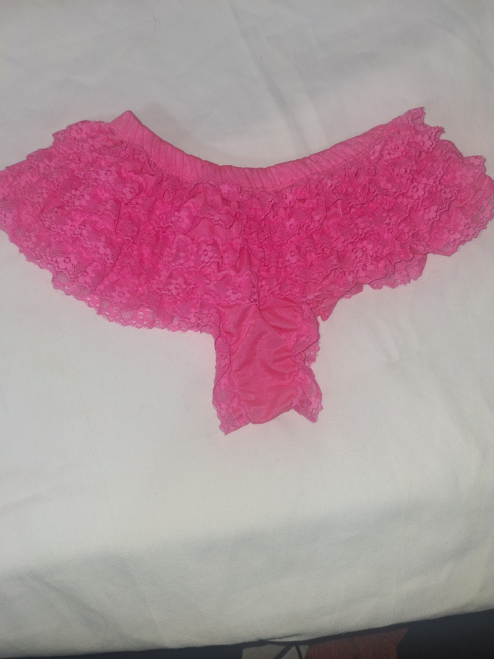 Leg Avenue Hot Pink Ruffle Bloomers for Girls